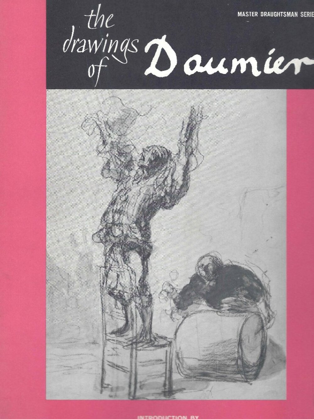 Vtg Daumier Drawings Art Book 1st Edition Rare Stephen Longstreet Borden '64 USA